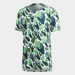 Adidas x Nerd Climalite tshirt camo